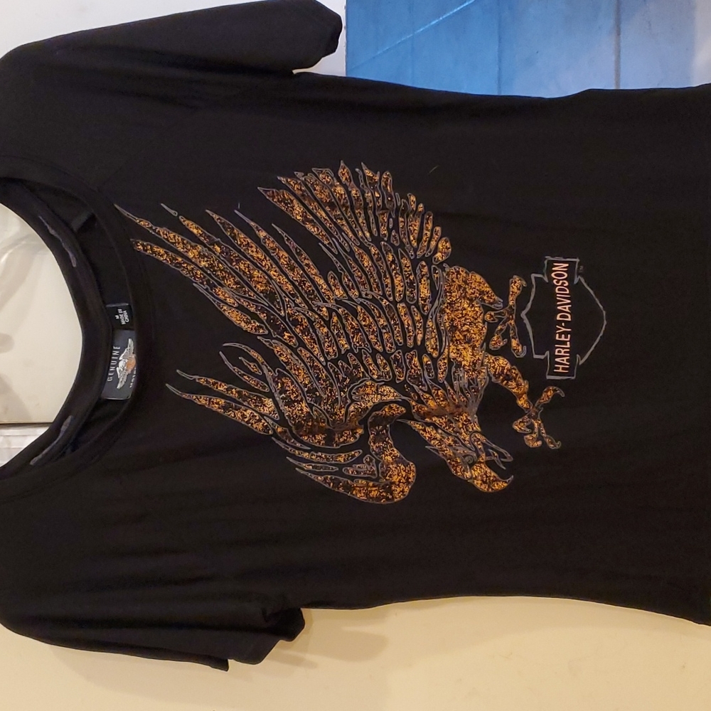 Original Harley Davidson short sleeve top size M